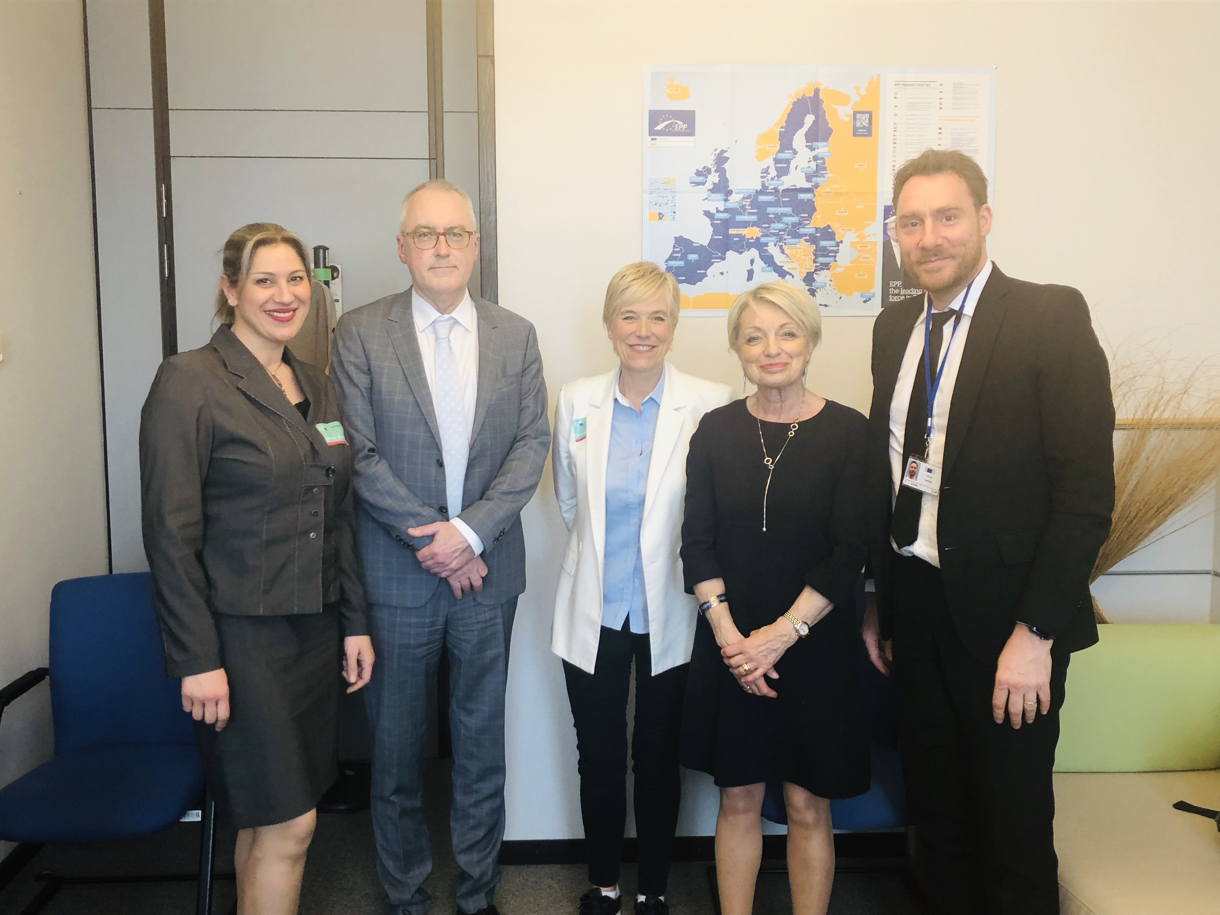 La LCO à la Commission européenne à Bruxelles.