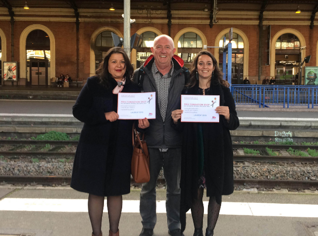 La SNCF a attribué 2 000 € à la Ligue qui interviendra avec son programme Elira (Ecoute, lien, rencontre, atelier) auprès des membres de l'association montpelliéraine Jasmin d'Orient.