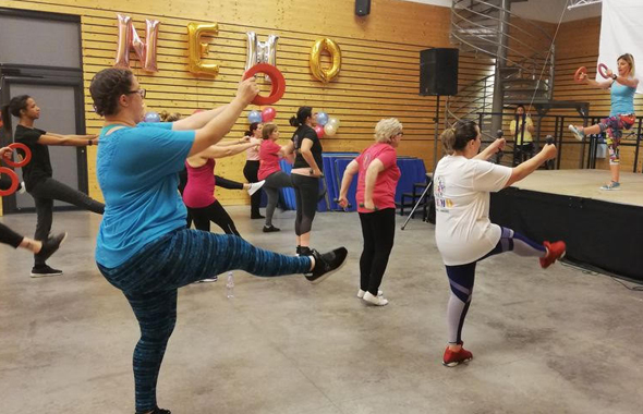 L'association Némo Nîmes Obésité, présidée par Fabienne Stievenart, a organisé son premier stage sportif pour les personnes en surpoids mi-mai à Cruviers-Lascours, entre Nîmes et Alès.