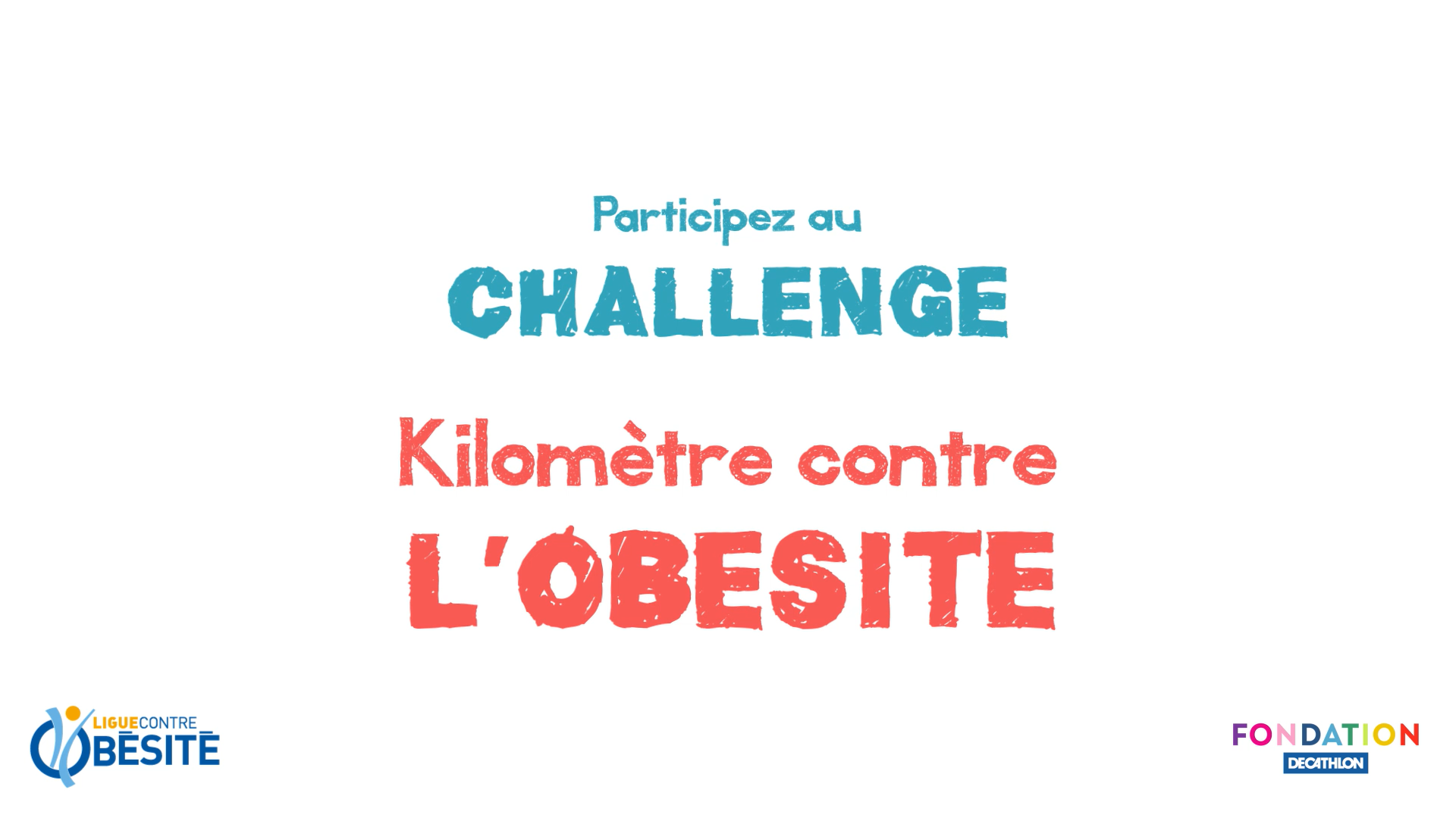 Marchez, courez, nagez, pédalez... Un clip vidéo de 30 secondes réalisé par la Ligue contre l’obésité et la Fondation Decathlon invite à participer à la Journée mondiale contre l’obésité. Partagez-le !